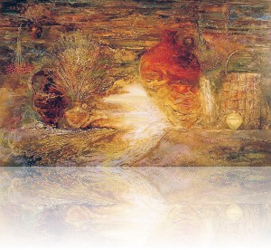 Русский натюрморт. 80 x 130 холст, масло 1999
