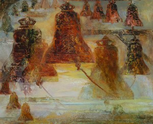 Колокола. 81 x 100 холст, масло 1995